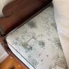 Double Four-Poster Wood Bed Frame with Optional Mattress and Bedding - 15