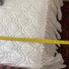 Double Four-Poster Wood Bed Frame with Optional Mattress and Bedding - 16