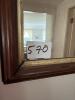 Rectangular Wall Mirror With Wood and Gilt Frame - 8