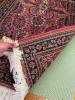 Handwoven Wool Runner Rug in Traditional Persian-Style Design - 4