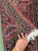 Handwoven Wool Runner Rug in Traditional Persian-Style Design - 5