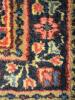 Handwoven Wool Runner Rug in Traditional Persian-Style Design - 8