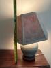 Ceramic Table Lamp with Fabric Shade - 5