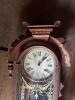 Victorian-Style Wooden Wall Clock with Pendulum - 2
