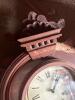 Victorian-Style Wooden Wall Clock with Pendulum - 5