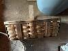 Woven Wood Gathering Baskets Rustic Farmhouse Style - 2