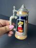 Very Small Gerz German Beer Stein Rothenburg with Pewter Lid