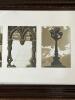 16"x41" Framed Sepia Alphabet Photo Art in Ornate Wood Frame - 3