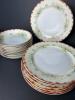 Krescent China Floral Pattern Plates and Bowls, Made In Japan