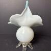 Hand-Blown Opalescent Glass Vase - 3