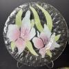 Sydenstricker Glass Plates & Bowls with Floral Motifs - 3