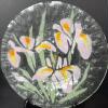 Sydenstricker Glass Plates & Bowls with Floral Motifs - 4