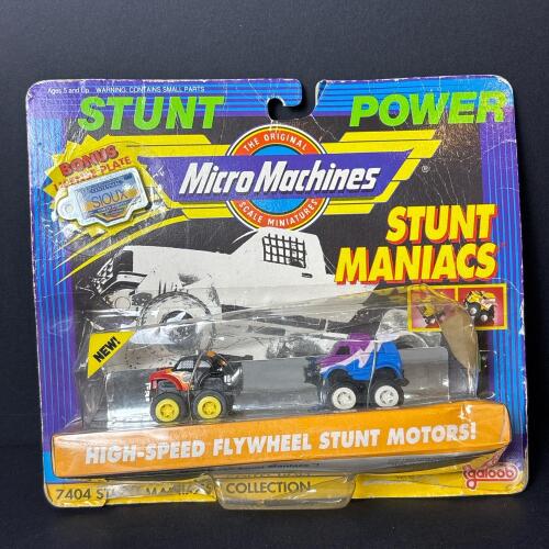 Micro Machines Stunt Maniacs Toy Cars