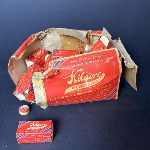 Vintage Kilgore Perforated Toy Pistol Caps