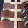 Davy Crockett Western Belts with Decorative Buckles - 5