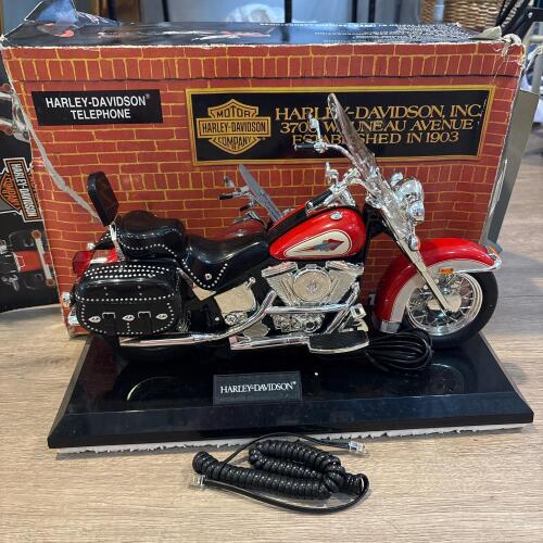 Harley-Davidson Motorcycle Telephone by Telemania