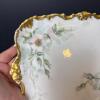 Limoges Floral Porcelain Tray and Creamer Pair - 7