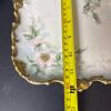 Limoges Floral Porcelain Tray and Creamer Pair - 9