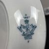 Four Royal Staffordshire Iris Pattern Porcelain Soup Bowls - 3