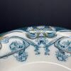 Four Royal Staffordshire Iris Pattern Porcelain Soup Bowls - 4