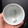 Royal Copenhagen 1995 Blue Porcelain Bell - 3