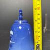 Royal Copenhagen 1995 Blue Porcelain Bell - 6