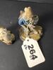 Two Chinese Mudman Figurines, Scholar and Seated Elder Style - 6