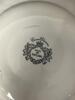 Crown Clarence Blue Transferware Plates and Bowls, English Country-Style - 5