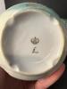 17 Piece Hand Painted Floral Porcelain Teacups, Saucers, Plates Set - 5