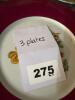 Three Baronet F & R Czechoslovakia Plates With Floral Design - 5