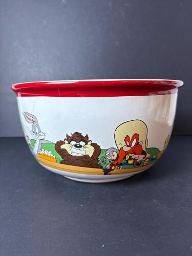 Warner Bros. Looney Tunes Ceramic Mixing Bowl 1997