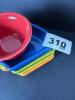 Fiesta Multi-Color Relish Tray with Center Bowl - 6