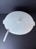 Pottery Barn Great White Porcelain Tureen with Ladle - 2