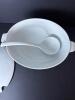 Pottery Barn Great White Porcelain Tureen with Ladle - 3
