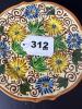 Seven Provincial Ware Floral Pottery Plates, Japan - 5