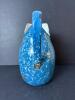 Blue And White Graniteware-Style Enamel Pitcher - 2