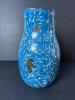 Blue And White Graniteware-Style Enamel Pitcher - 4