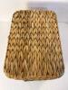 Woven Picnic Basket with Aluminum Handle and Insulated Lining - 8