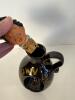 Novelty Brown Jug Ceramic Decanter / Music Box With Figural Stopper - 4