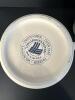 Three Longaberger Pottery Pitchers and Creamer, Blue Stripe - 7