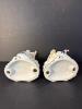 Pair of Blue and White Porcelain Figurines, Rococo-Style - 5