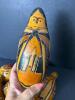 Hand-Carved Peruvian Gourd Figurines and Decorative Bowls - 2