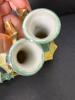 Pair of Japanese Art Deco-Style Porcelain Ewers with Floral Motif - 6