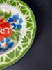 Hand-Painted Enamel Plate With Floral Design - 3