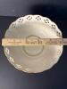 Lenox Porcelain Reticulated Bowl with Gold Trim - 2