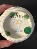 Small Capodimonte Porcelain Basket With Applied Flower - 5