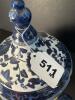 Blue and White Lidded Porcelain Decorative Tureen with Stand - 10