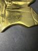 Brass Thomas Jefferson Silhouette Plaque - 3