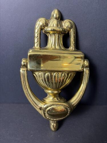 Brass Door Knocker in Classical Urn Style