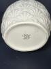 Lenox Porcelain Vase With Art Deco-Style Shell Motif - 5